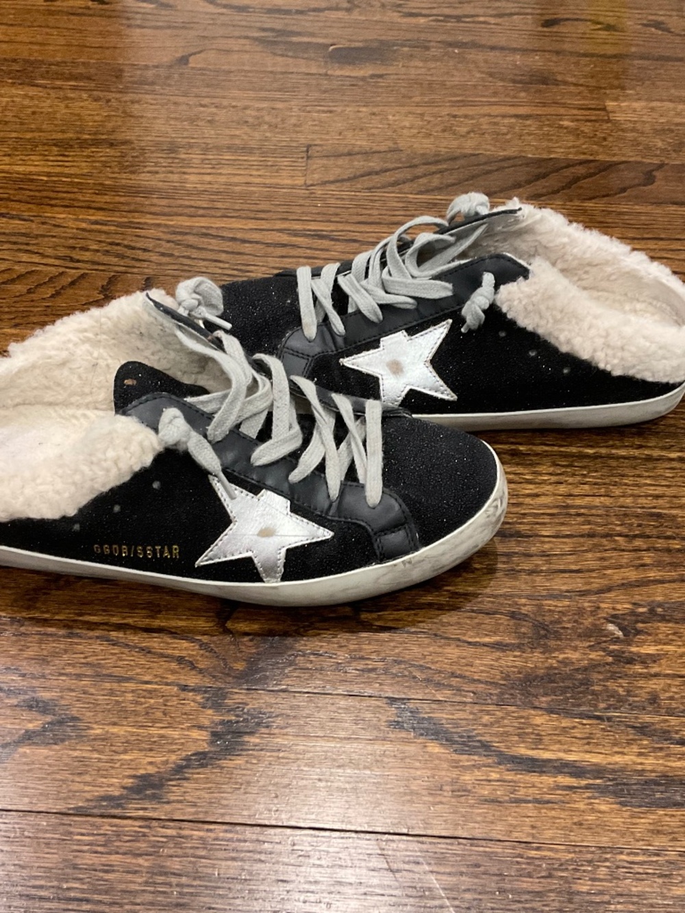 Golden goose super-star sabot sneakers size 9